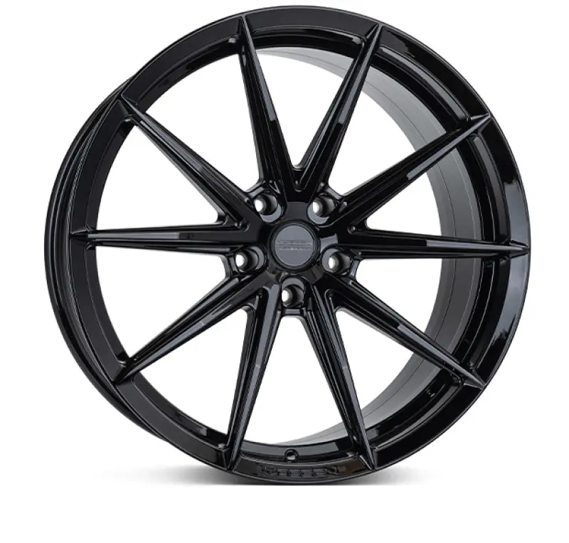 Vossen Hfx-2 Gloss Black 24X10-Inch Wheel – 5X130 Bolt Pattern, Et15 Offset, Deep Lip, 84.1Mm Center Bore 1