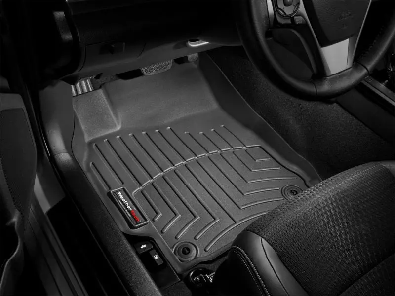 Weathertech Front Floorliners – Precision Fit For 2006+ Mazda Mx-5 Miata, Black 1