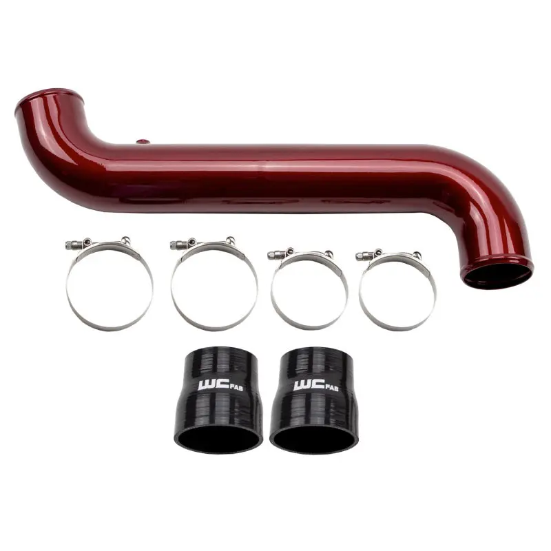 Wehrli Gloss Black 3.5" Intercooler Pipe For Passenger Side Duramax Lml (2011–2016) 1