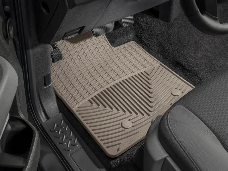 Wt Rubber Front Floor Mats – Tan 2