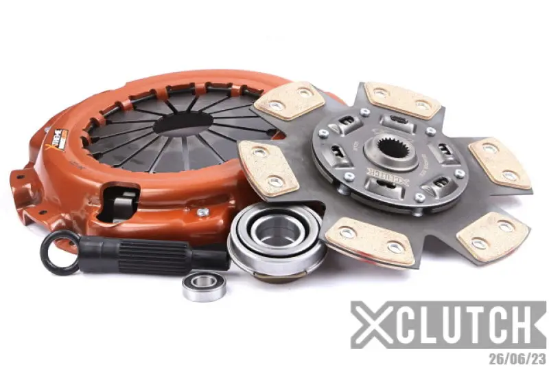 Xclutch 87-89 Chrysler Conquest Tsi 2.6L Stage 2 Sprung Ceramic Clutch Kit 1