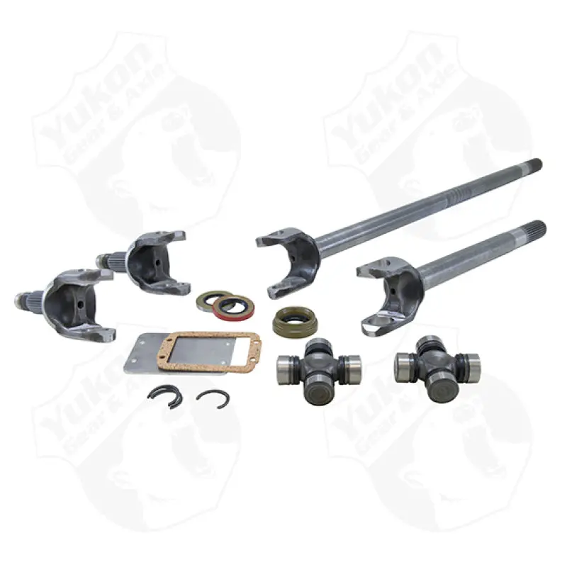 Yukon Gear 30 Spline 4340 Chrome-Moly Axle & Grizzly Locker Kit For Jeep Tj / Xj / Yj & Zj 1